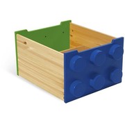 Rolling Storage Box (Blue and Green)