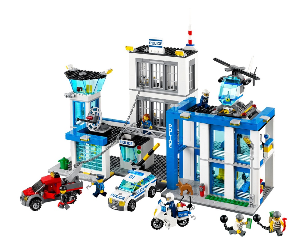 LEGO Set 60047-1 Police Station City Police) | Rebrickable - Build