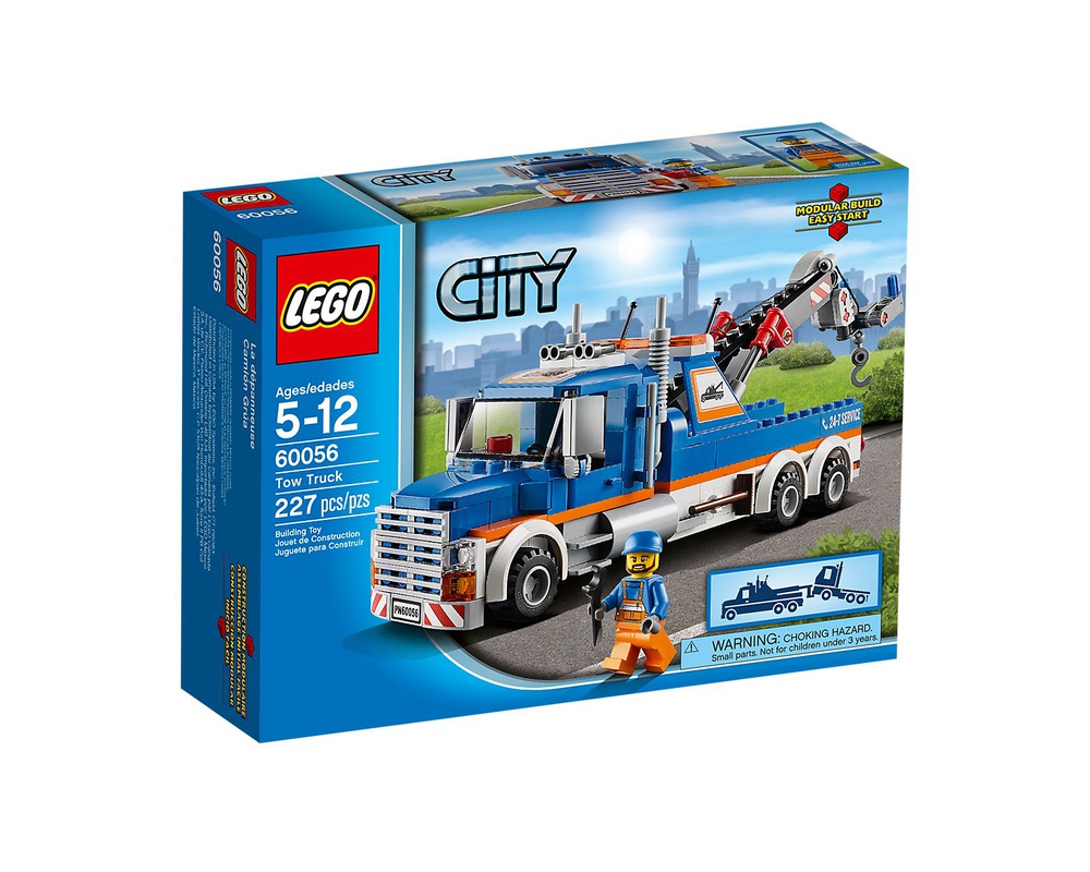 LEGO Set 60056-1 Tow Truck (2014 Town > City) | Rebrickable - Build ...