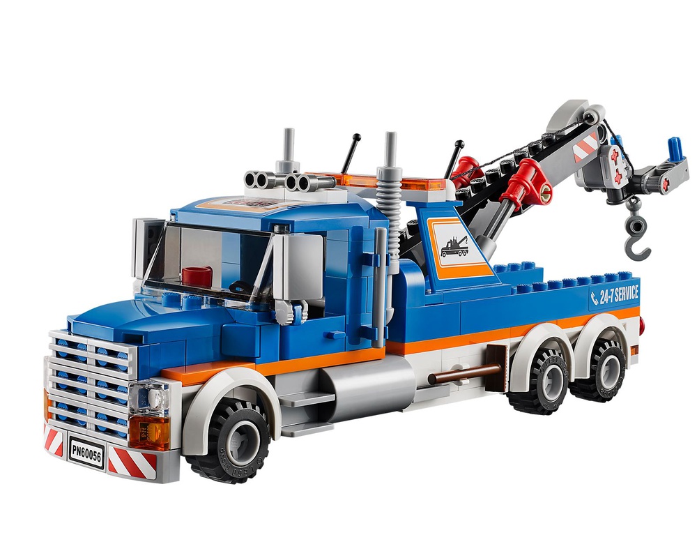 LEGO Set 60056-1 Tow Truck (2014 City) | Rebrickable - Build with LEGO