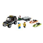 SUV with Watercraft