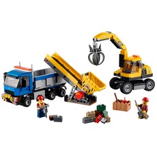 Excavator and Truck (set 60075-1)