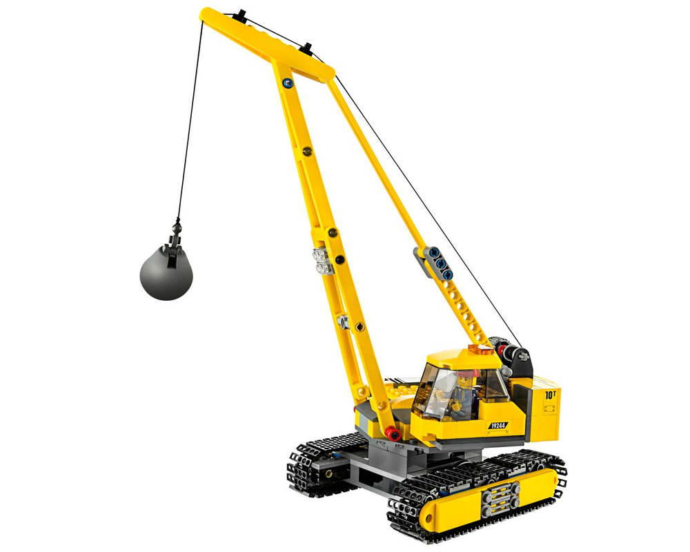 Lego wrecking ball discount crane