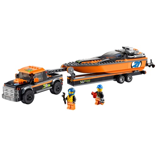 4x4 with Powerboat