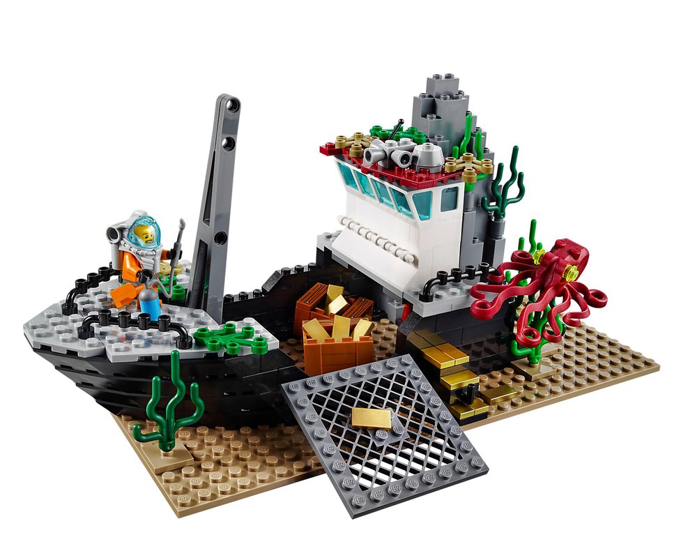 deep sea exploration vessel lego