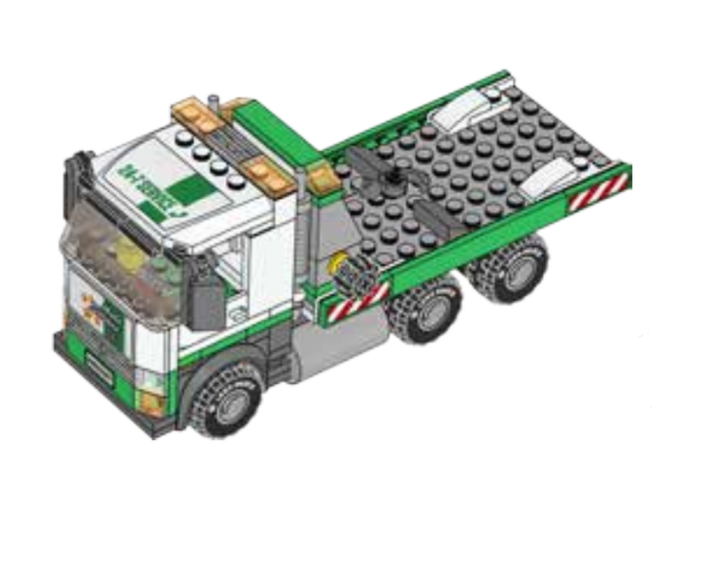 LEGO Set 60097 1 s5 Tow Truck 2015 City Traffic Rebrickable