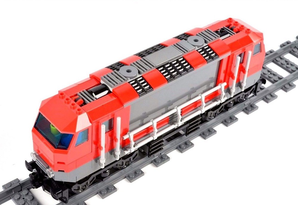 LEGO Set 60098-1-s1 Motorized locomotive (2015 Town > City > Trains ...