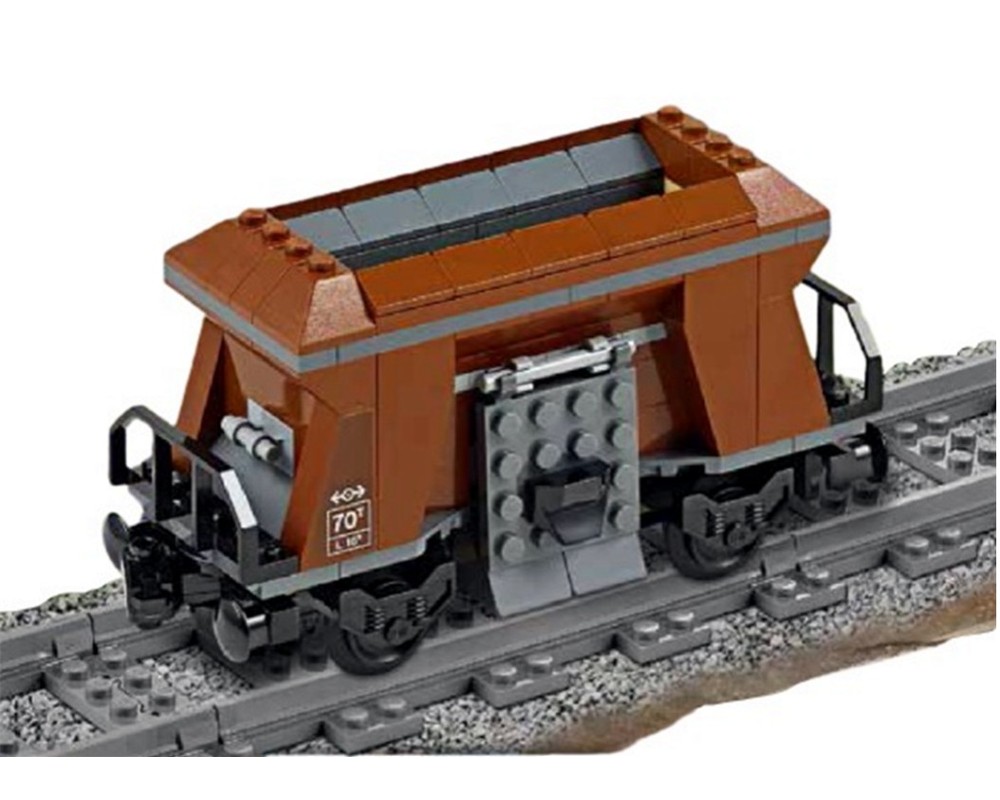 LEGO Set 60098-1-s4 Hopper Wagon (2015 City > Trains) | Rebrickable ...