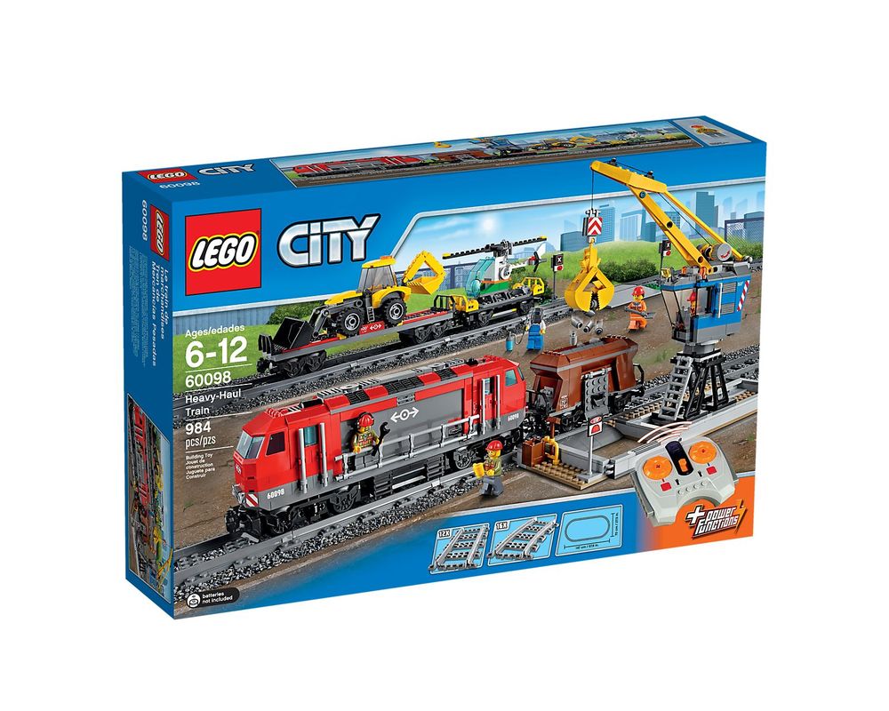 LEGO Set 60098-1 Heavy-Haul Train (2015 City > Trains)