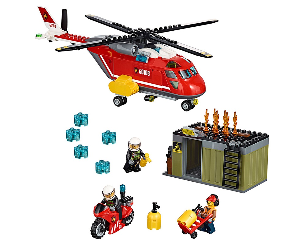 udføre Bestil Afslag LEGO Set 60108-1 Fire Response Unit (2016 City > Fire) | Rebrickable -  Build with LEGO