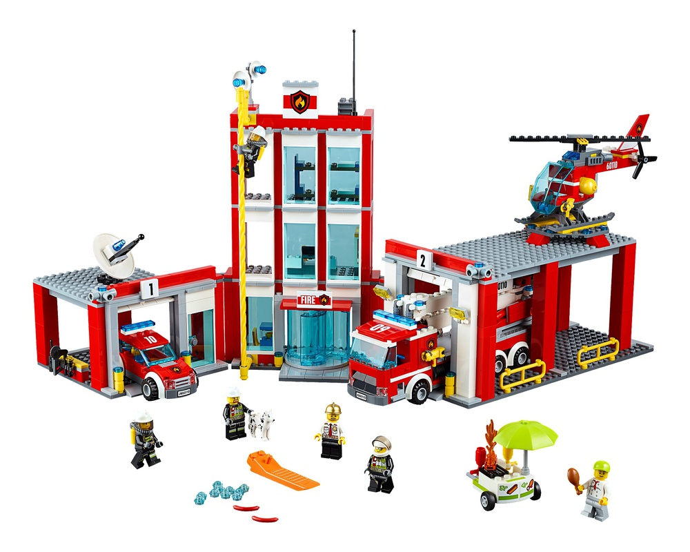 LEGO Set 60110-1 Fire City > | Rebrickable - Build LEGO