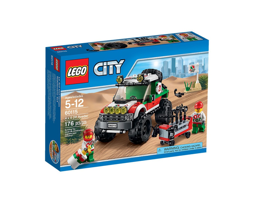 LEGO Set 60115-1 4 x 4 Off Roader (2016 City > Off-Road
