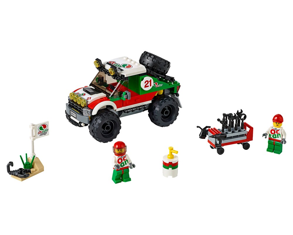 LEGO Set 60115-1 4 x 4 Off Roader (2016 City > Off-Road) | Rebrickable ...