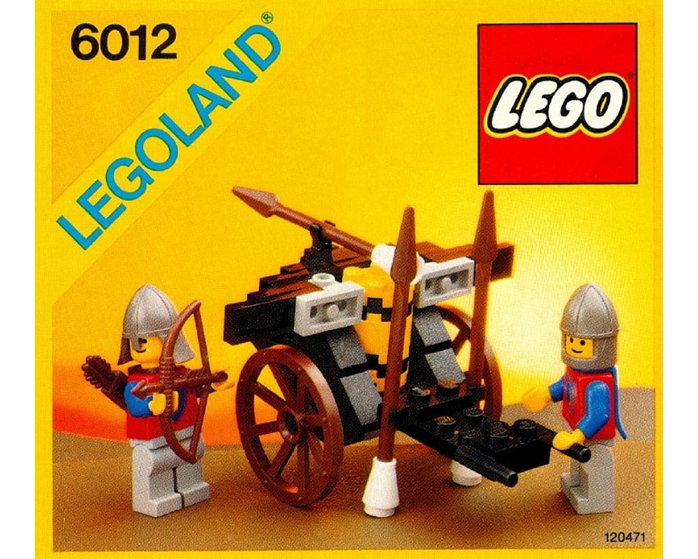 ecstasy span Nebu LEGO Set 6012-1 Siege Cart (1986 Castle > Lion Knights) | Rebrickable -  Build with LEGO