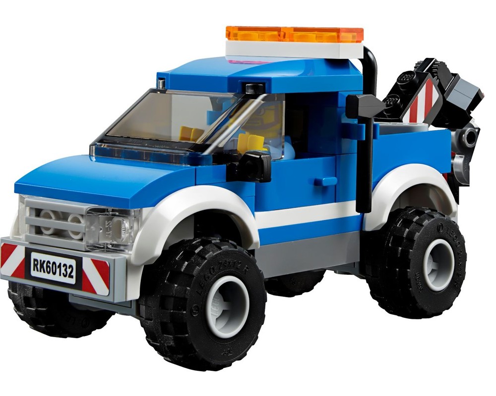 LEGO Set 60132-1-s2 Blue Tow Truck (2016 City > Traffic) | Rebrickable ...