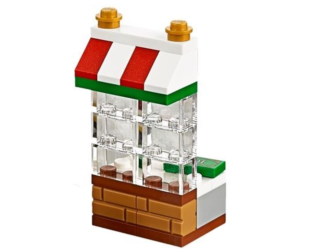 LEGO 60133-1-s15 2016 - Day 15: Ticket Booth (2016 Seasonal > Advent > City) | Rebrickable - with LEGO