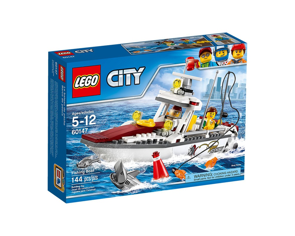 LEGO Set 60147-1 Fishing Boat (2017 City > Harbor)