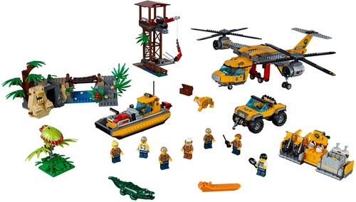 Jungle Air Drop Helicopter