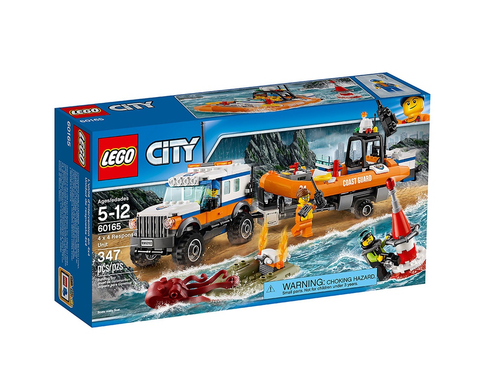LEGO Set 60165-1 4 x Response Unit (2017 City > Guard) | - Build with LEGO