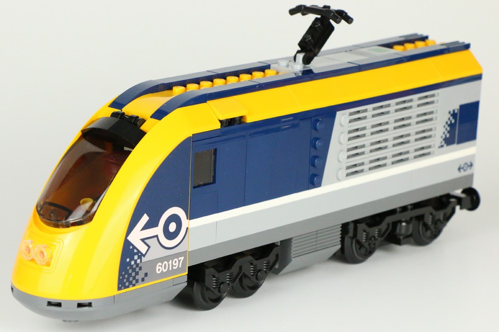 Lego city trains 60197 обзор