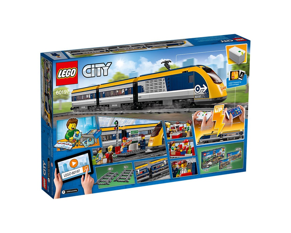 LEGO MOC 60197-inspired commuter train (8-wide/1:48 scale) by dsd