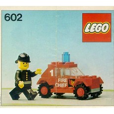 Fire Chief's Car (set 602-1)