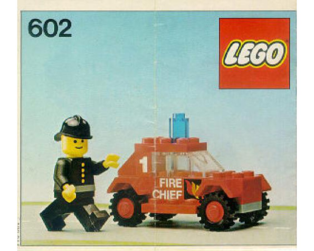 Lego fire 2024 chief car