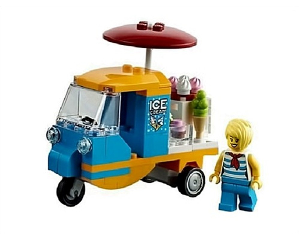 LEGO Set 60200-1-s6 Capital City - Ice Cream Tuk Tuk (2018 ...