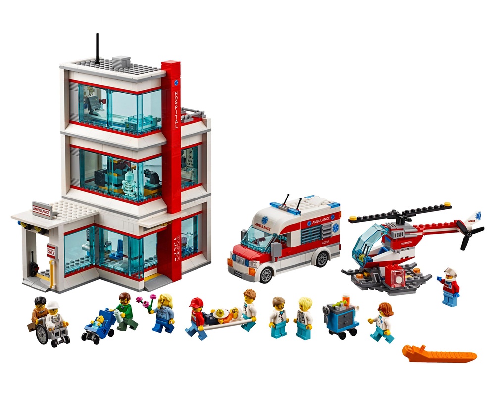 LEGO Set 60330-1-s2 Ambulance (2022 City > Hospital)