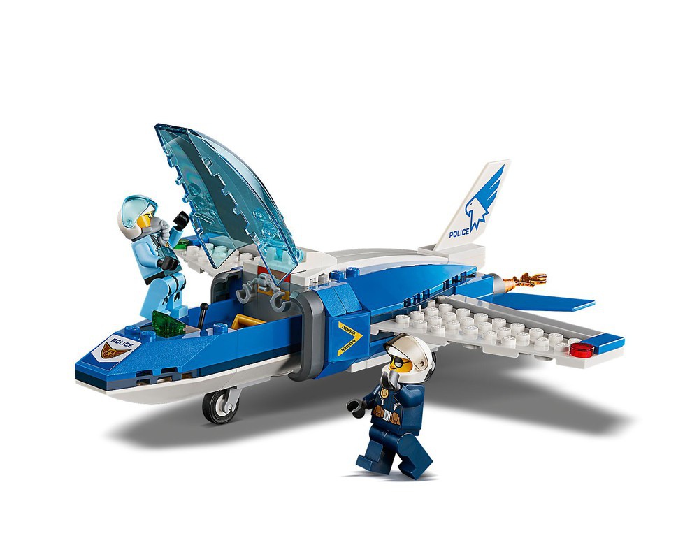 60208-1-s1 Sky Jet (2019 City > Police) | Rebrickable - with LEGO