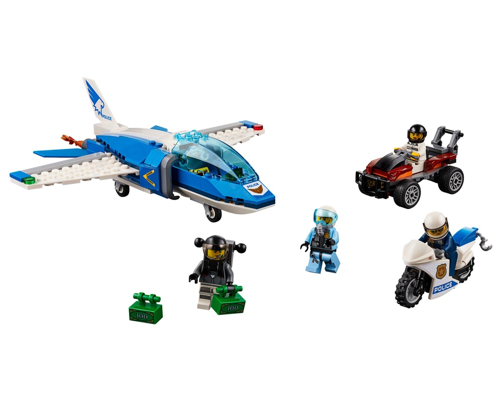 Set 60208-1 Sky Police Parachute (2019 City > Police) | Rebrickable Build with LEGO