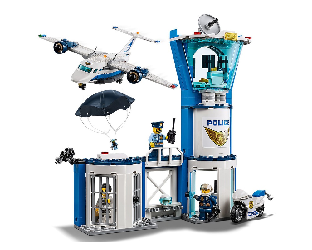 Set 60210-1 Sky Police Air Base (2019 > Police) Rebrickable Build with LEGO