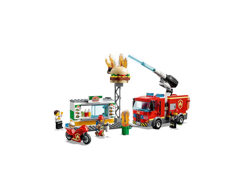 Lego burger bar fire rescue online 60214