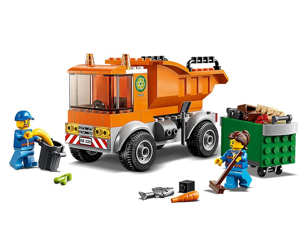 elevation Middelhavet Vred LEGO Set 60220-1 Garbage Truck (2019 City) | Rebrickable - Build with LEGO