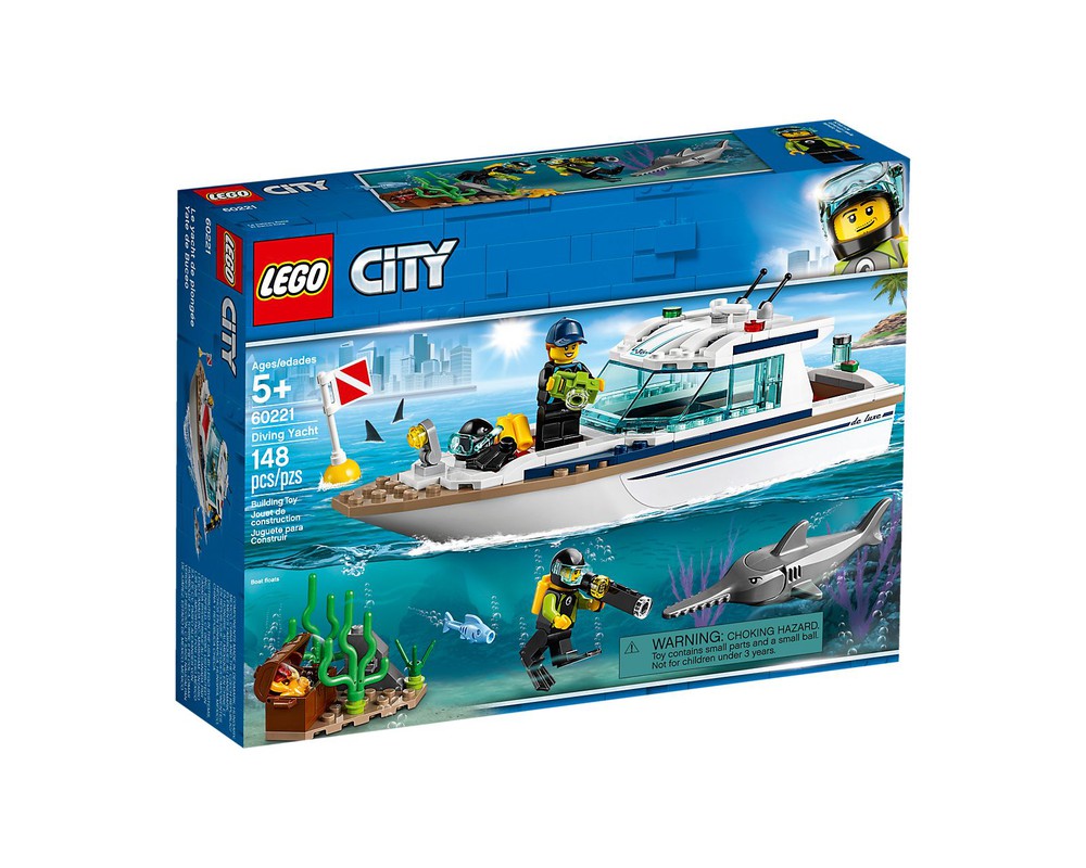 lego city diving yacht 60221