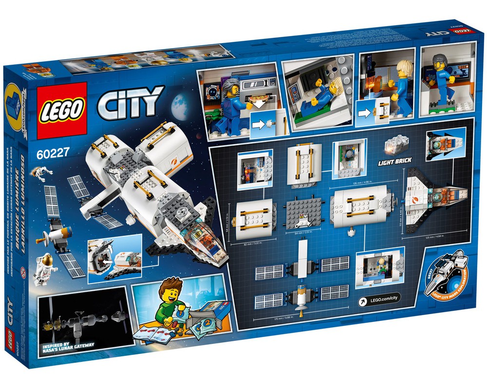 LEGO Set 60227-1 Lunar Space Station (2019 City > Mars Exploration)