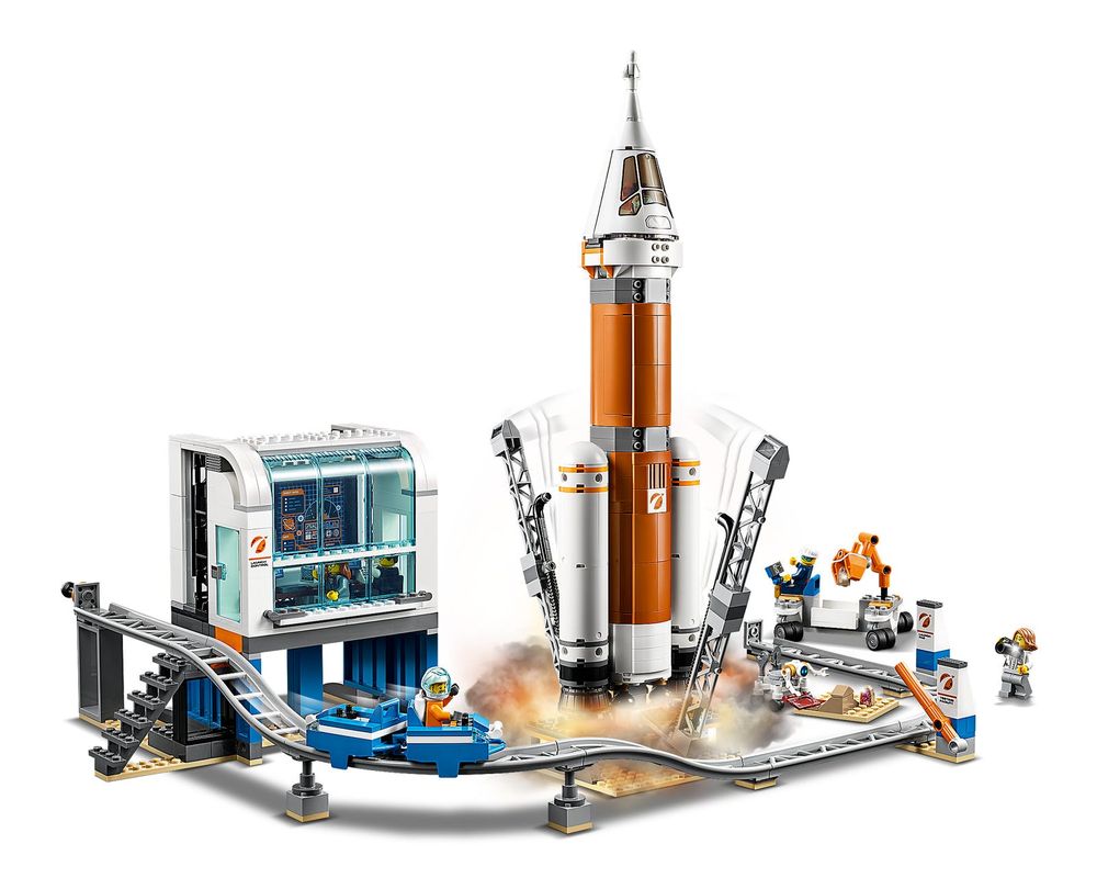 LEGO Set 60228-1 Deep Space Rocket and Launch Control (2019 City > Mars Exploration) | Rebrickable - Build LEGO