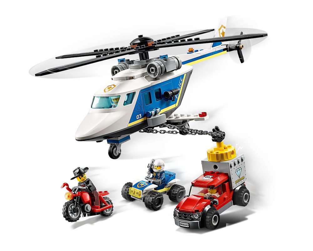 LEGO Set 60243-1 Police Helicopter Chase (2020 City > Police