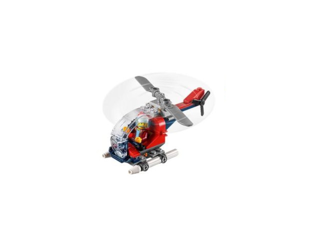 LEGO Set 60266-1-s3 Helicopter (2020 City) | Rebrickable - Build with LEGO