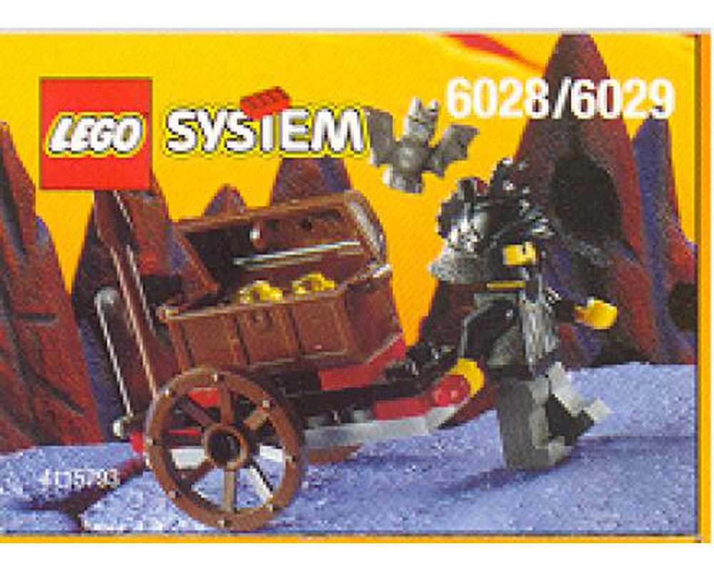 LEGO Set 6028-1 Treasure Cart (1998 Castle > Fright Knights