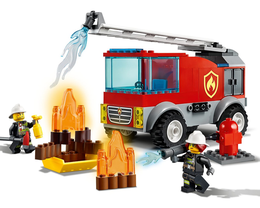LEGO Set 60280-1 Fire Ladder Truck (2021 City > Fire)