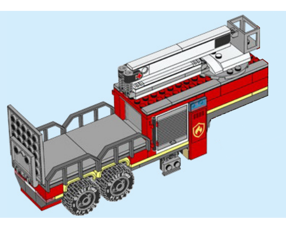 Fire Command Unit 60282 | City | Buy online at the Official