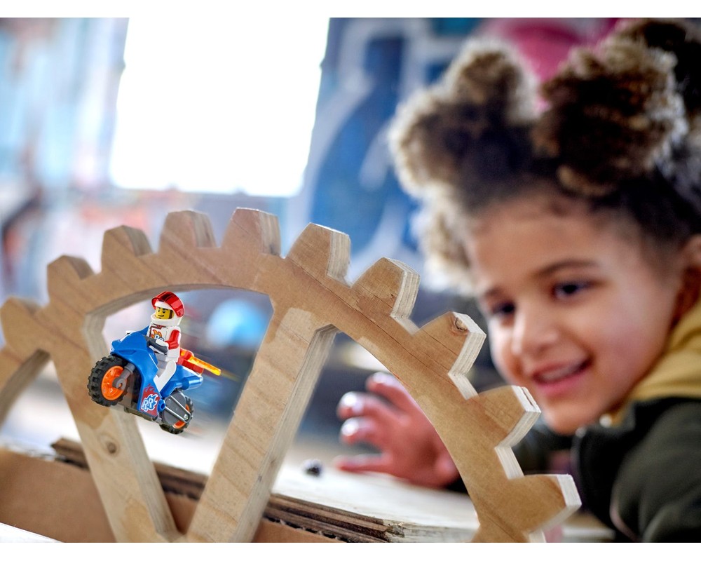 LEGO Set 60298-1 Rocket Stunt Bike (2021 City > Stuntz) | Rebrickable ...