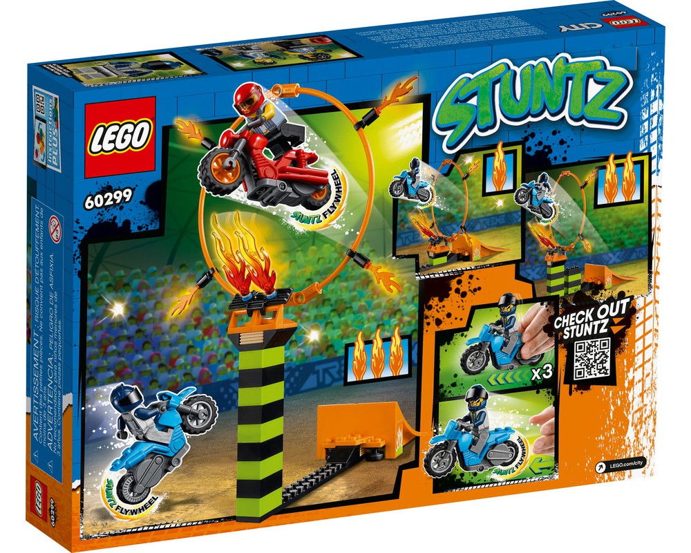 Lego City Stuntz Kit de compétition de cascade 60299 + Power-Stuntb