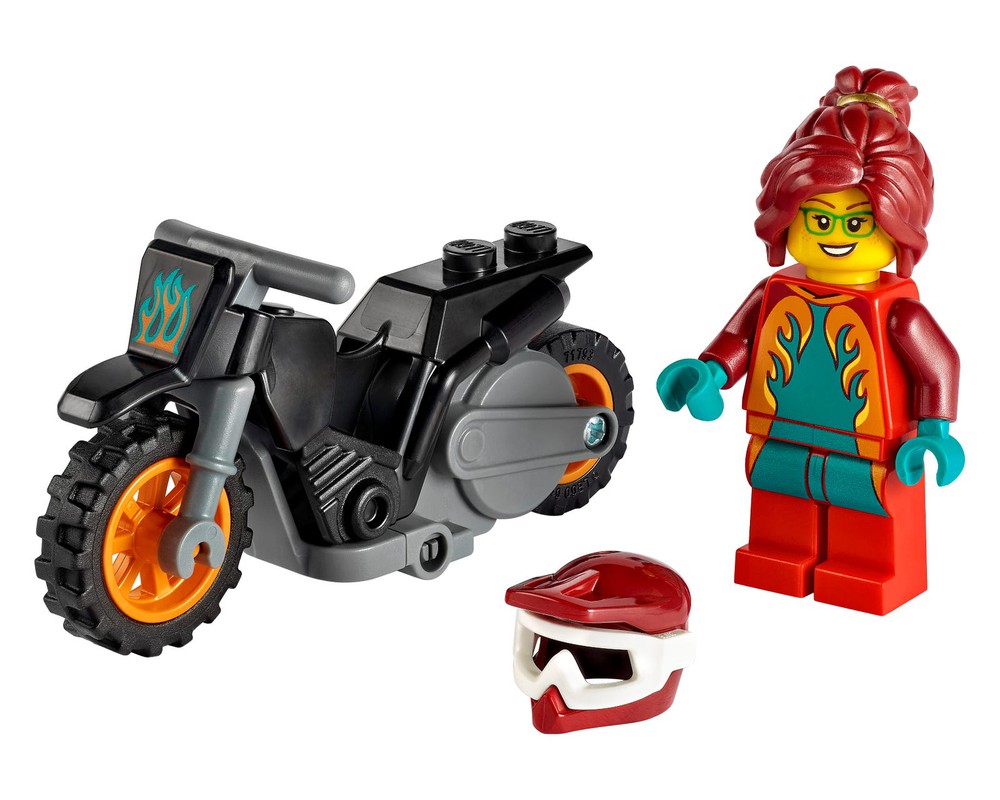 LEGO Set 60311-1 Fire Stunt Bike (2021 City > Stuntz) | Rebrickable ...