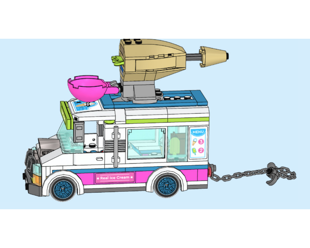 Ice Cream Truck Schedule 2022 Lego Set 60314-1-S1 Ice Cream Truck (2022 City > Police) | Rebrickable -  Build With Lego