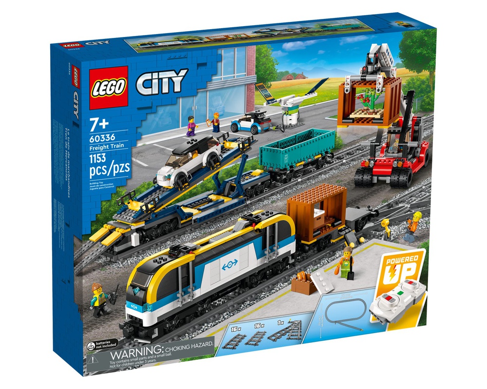 kursiv skorsten Lagring LEGO Set 60336-1 Freight Train (2022 City > Trains) | Rebrickable - Build  with LEGO