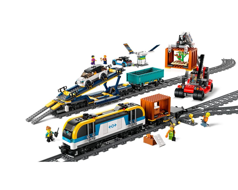 LEGO Set 60336-1 Freight Train (2022 City > Trains)