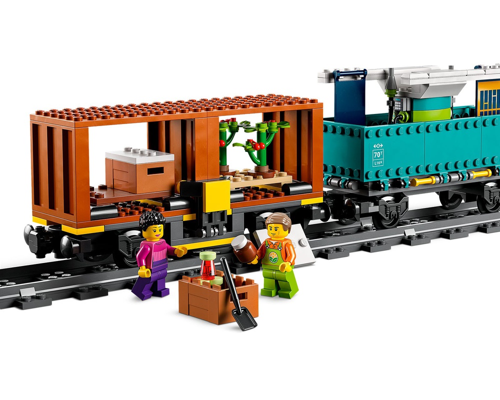 Lego City Freight Train 60336 Unboxing, Build, and Review! 