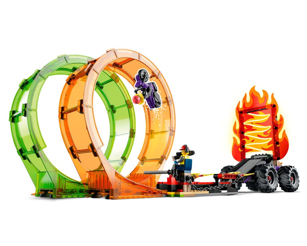 LEGO Set 60339-1 Double Loop Stunt Arena (2022 City > Stuntz